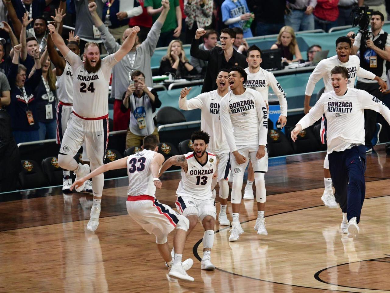 Gonzaga basketball plane